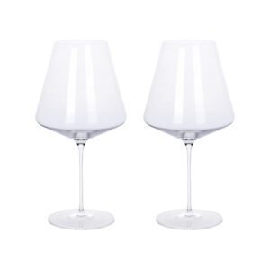 Ultima, rauðvínsglas, burgundy, handblásið