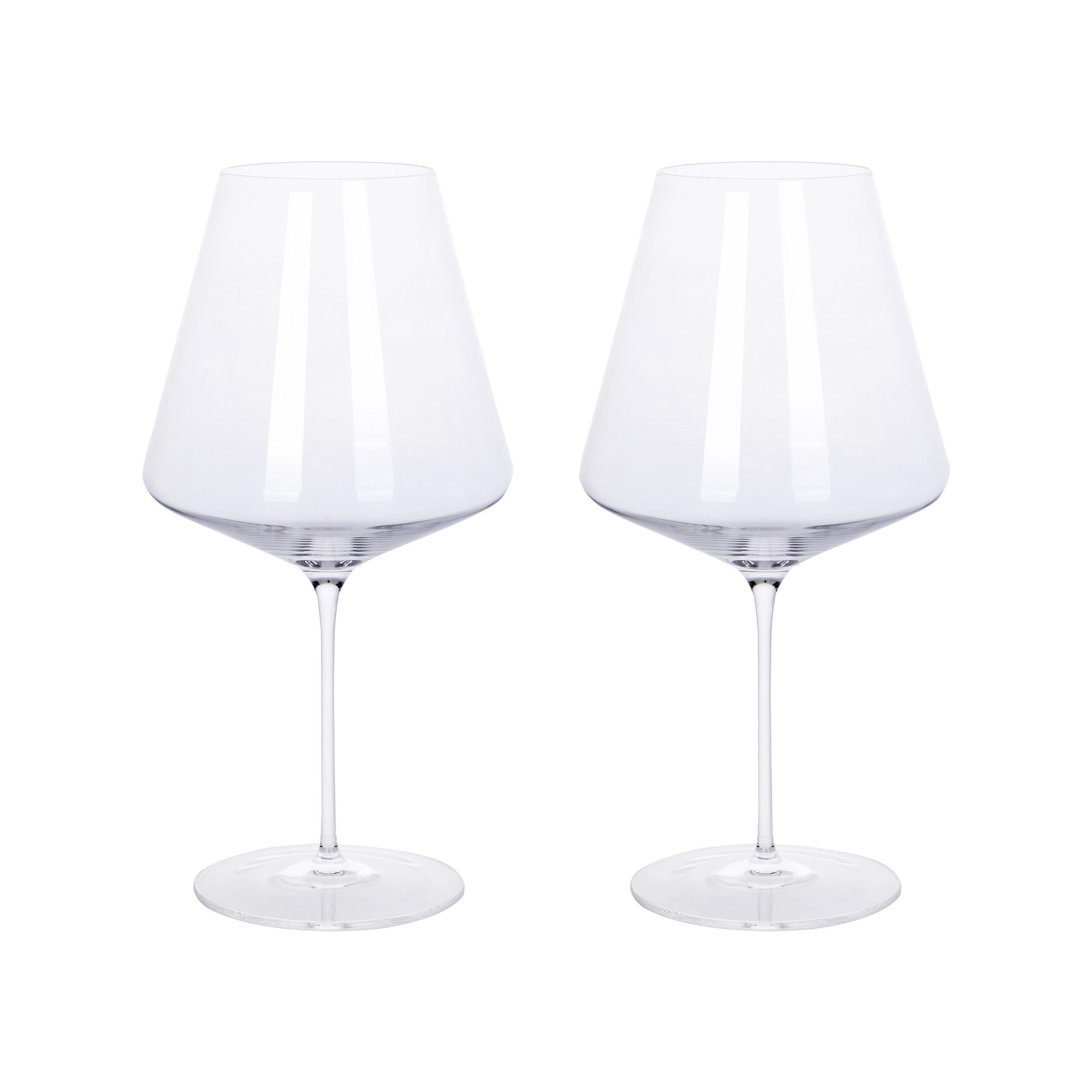 Ultima, rauðvínsglas, burgundy, handblásið