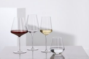 Ultima, rauðvínsglas, burgundy, handblásið