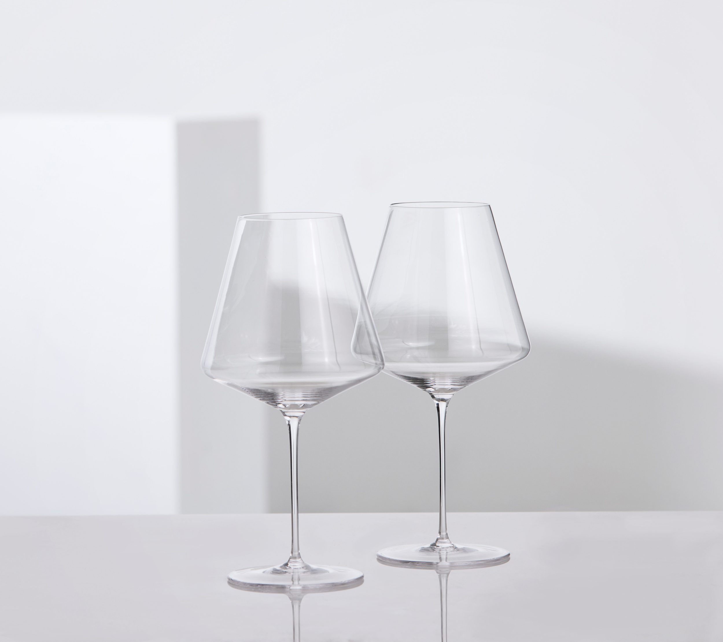 Ultima, rauðvínsglas, burgundy, handblásið