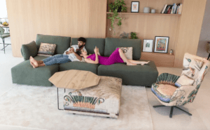 Drauma kósý sófi, sjónvarpsófi, dúnmjúkur. einingar